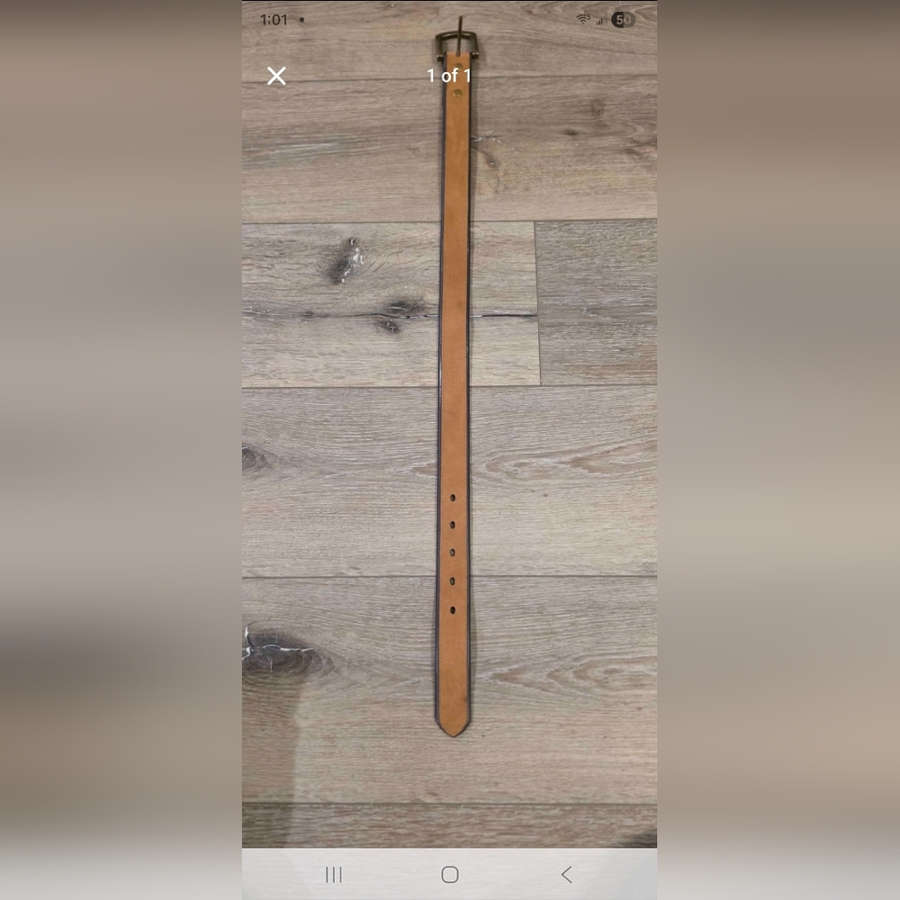 Brown Leather Belt